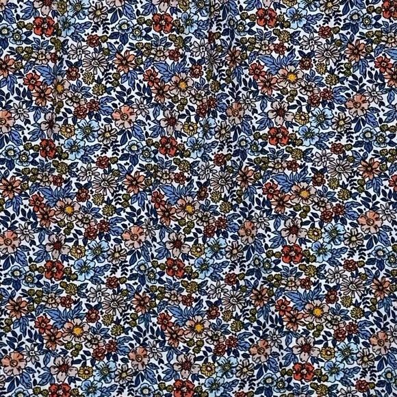 Ken LTD Short Sleeve‎ Small Red/Blue/Green Small Floral Print Shirt - Picture 5 of 5